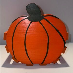 Orange Pumpkin Decor